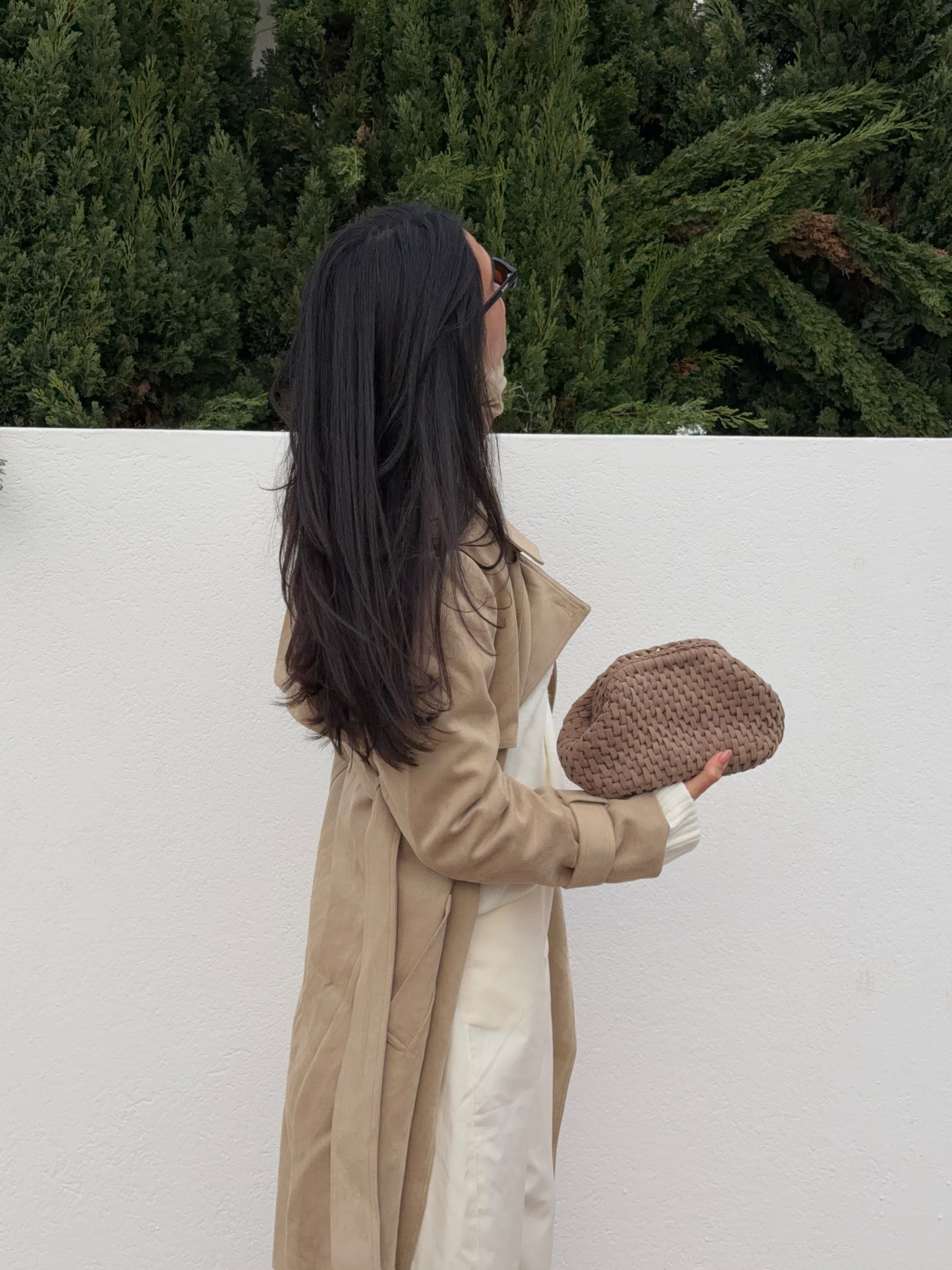 Beige Mona Suede