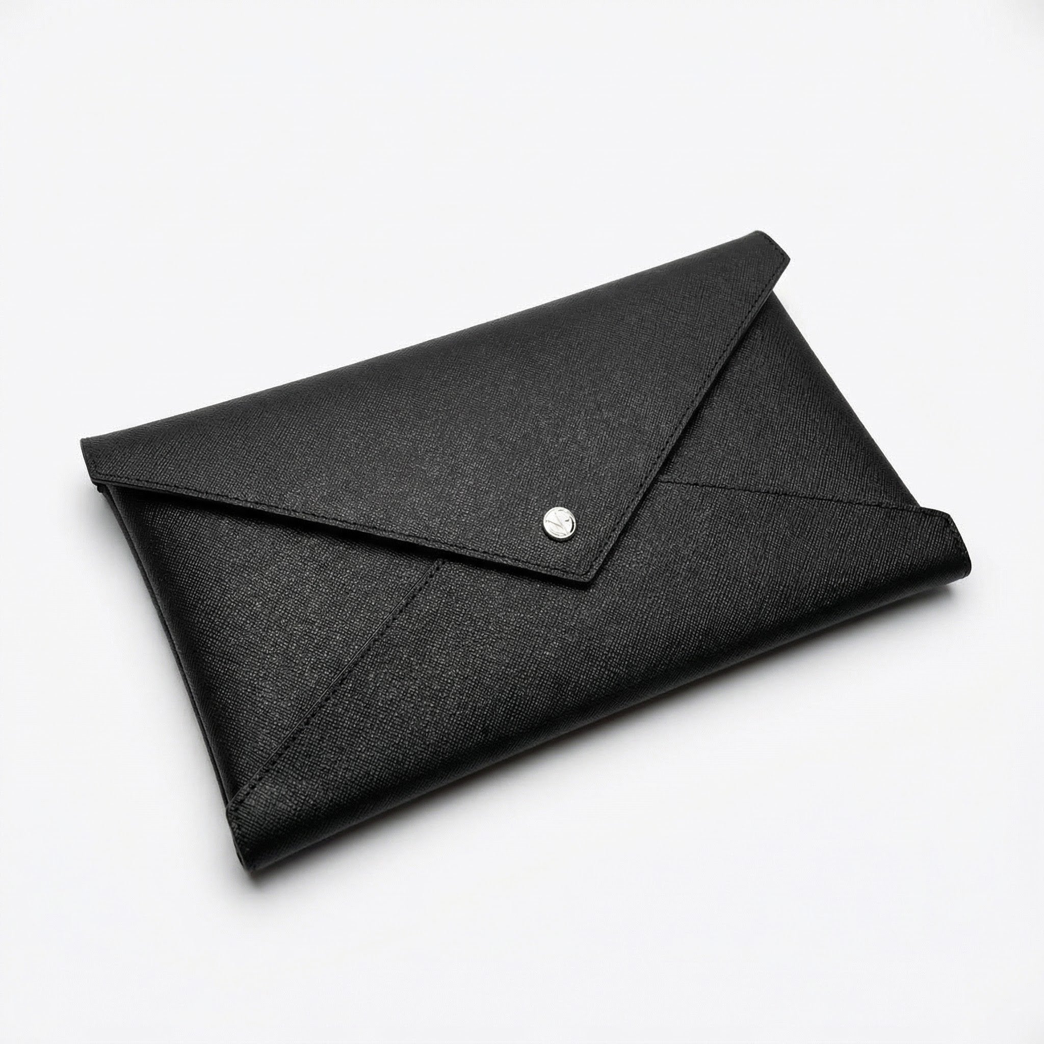 Caroline Black Leather wallet set