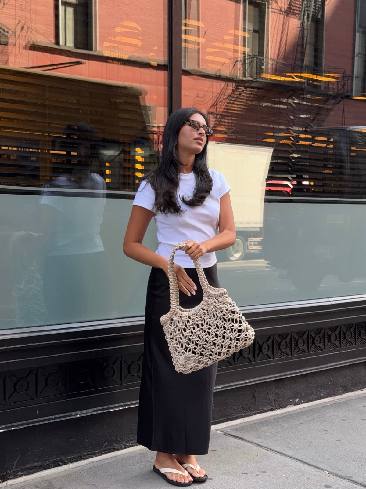 Noam Hazan Cream Gigi bag