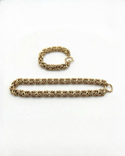 Gold anthurium set