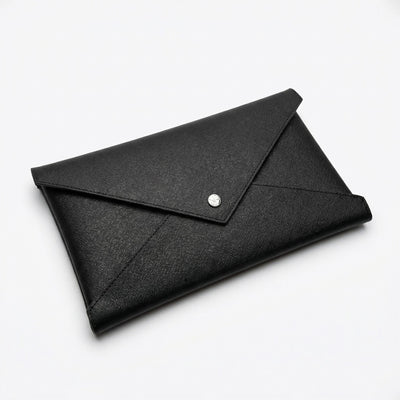 Caroline Black Leather wallet set
