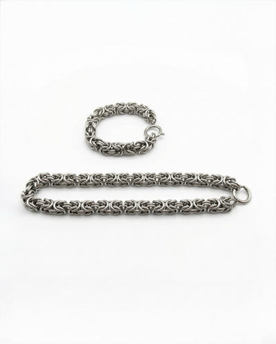 Silver Anthurium Set