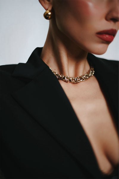 Gold anthurium set
